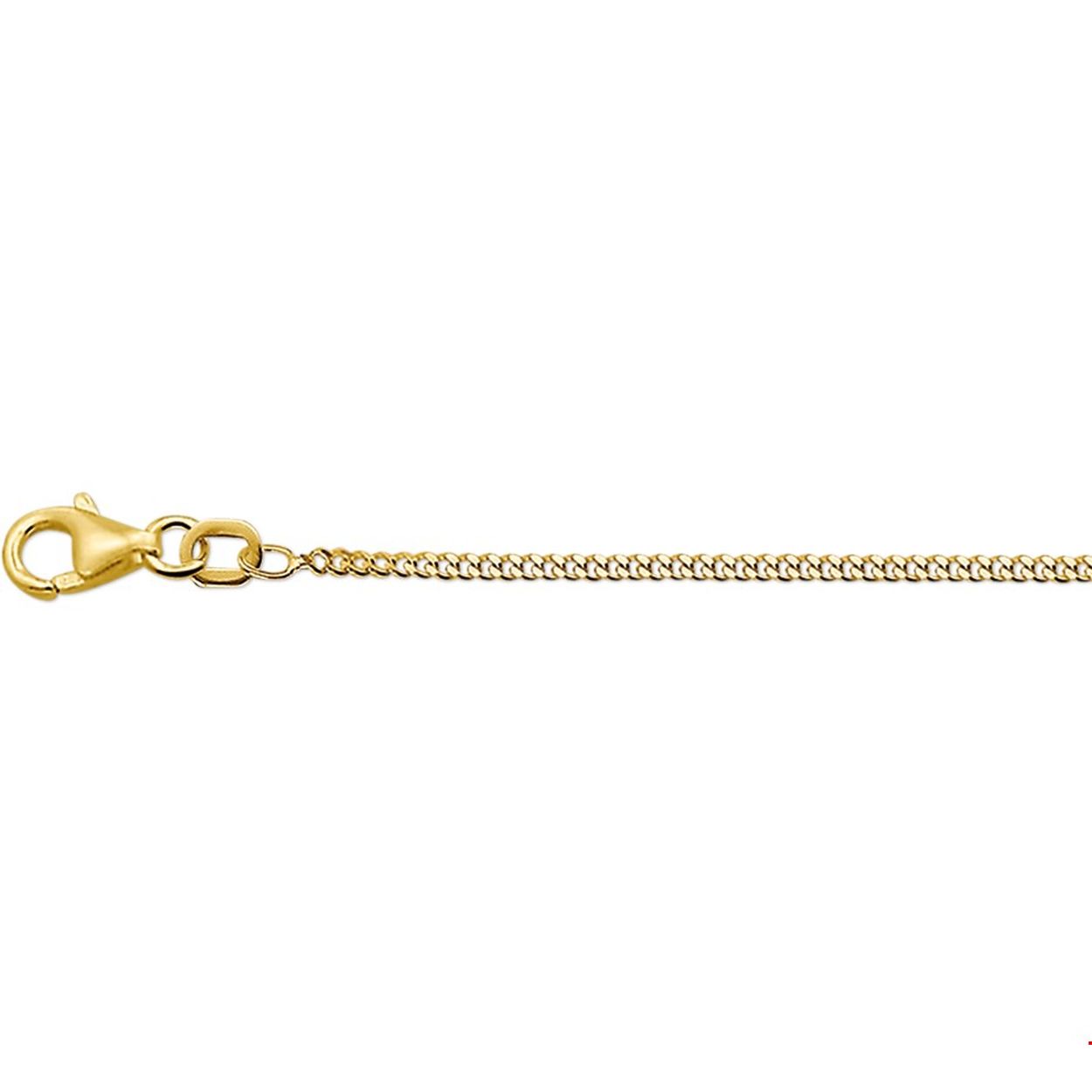 Beschrijving: Geelgouden collier met gourmet schakel. 
Doelgroep: unisex
Breedte: 1.6 mm
Langste lengte: 60 cm
