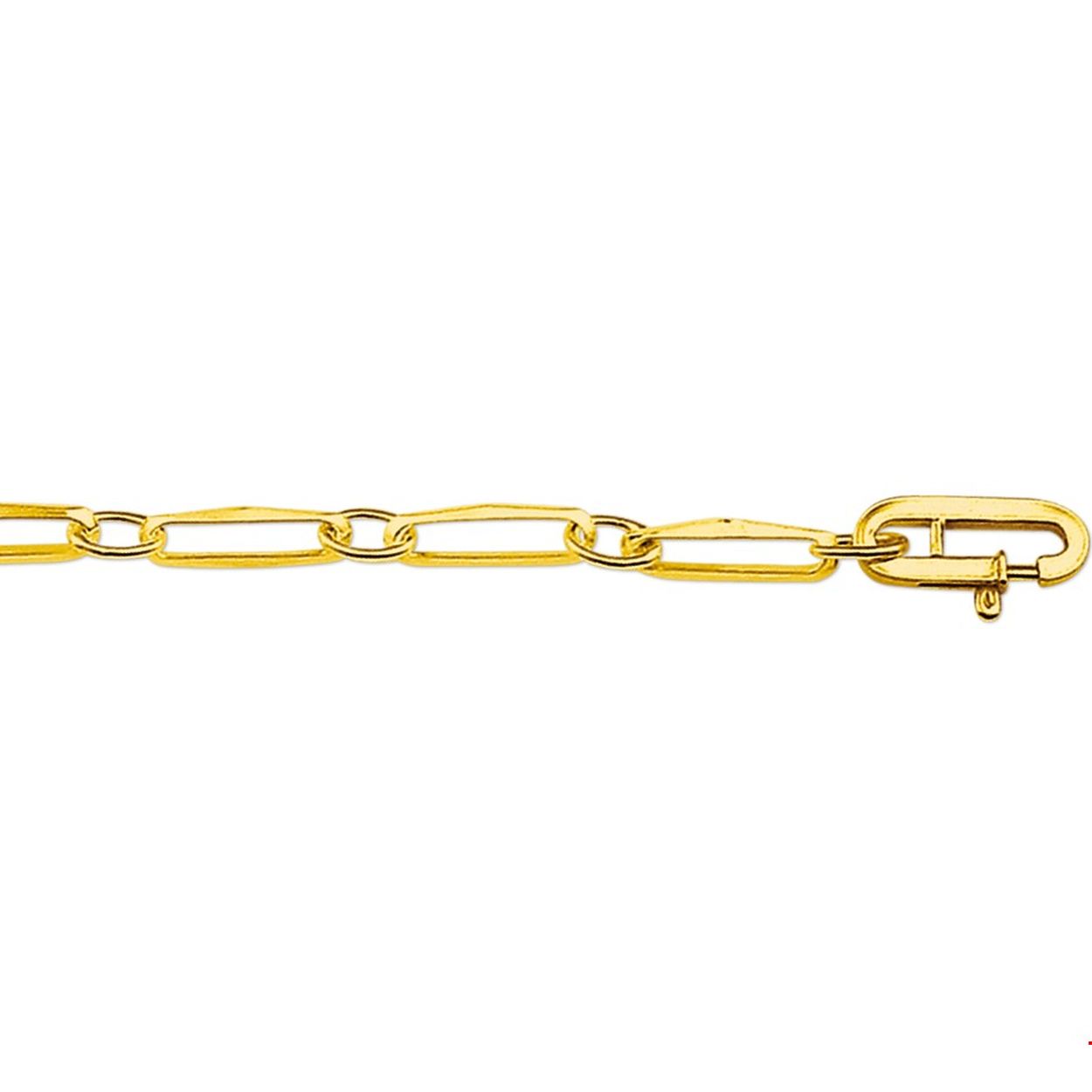 Beschrijving: Niets persoonlijker dan een closed for ever armband met bedels voor ieder speciaal moment. Een sieraad vol herinneringen en met emotionele waarde. Details: Geelgouden closed for ever armband. 
Doelgroep: dames
Langste lengte: 19 cm