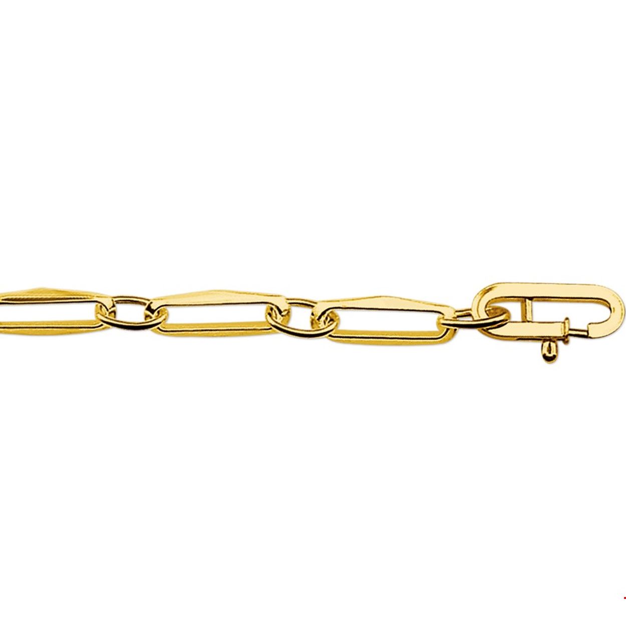 Beschrijving: Geelgouden closed for ever armband. 
Uniekenummer serie: 29955
Verpakt per: 1
Doelgroep: dames
Langste lengte: 19 mm