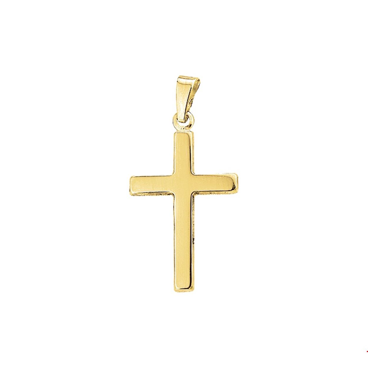 hanger kruis 14K geel
