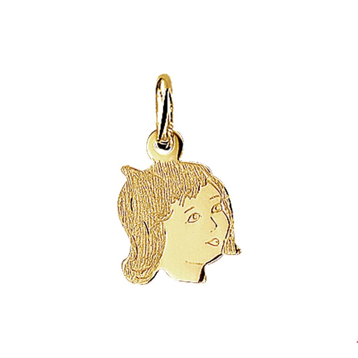 Beschrijving: Geelgouden hanger met een kinderhoofdje. 
Verpakt per: 1
Doelgroep: unisex
Breedte: 11 mm
Hoogte: 14 mm