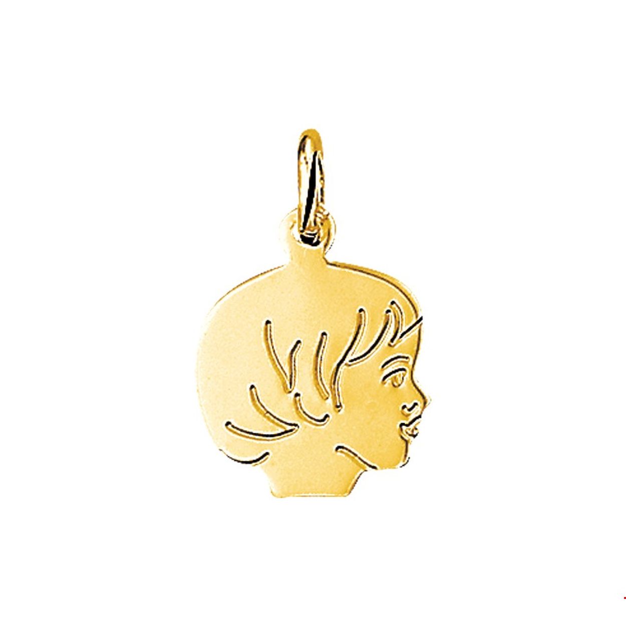 Geelgouden kinderhoofdje, meisje 