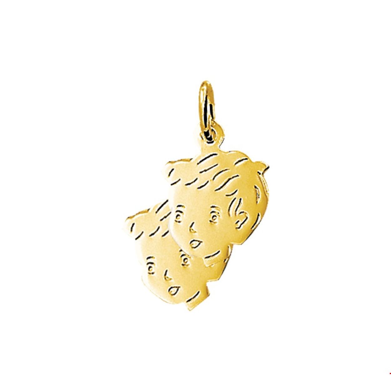 Beschrijving: Geelgouden hanger met een kinderhoofdje. 
Verpakt per: 1
Doelgroep: unisex
Breedte: 15 mm
Hoogte: 20 mm