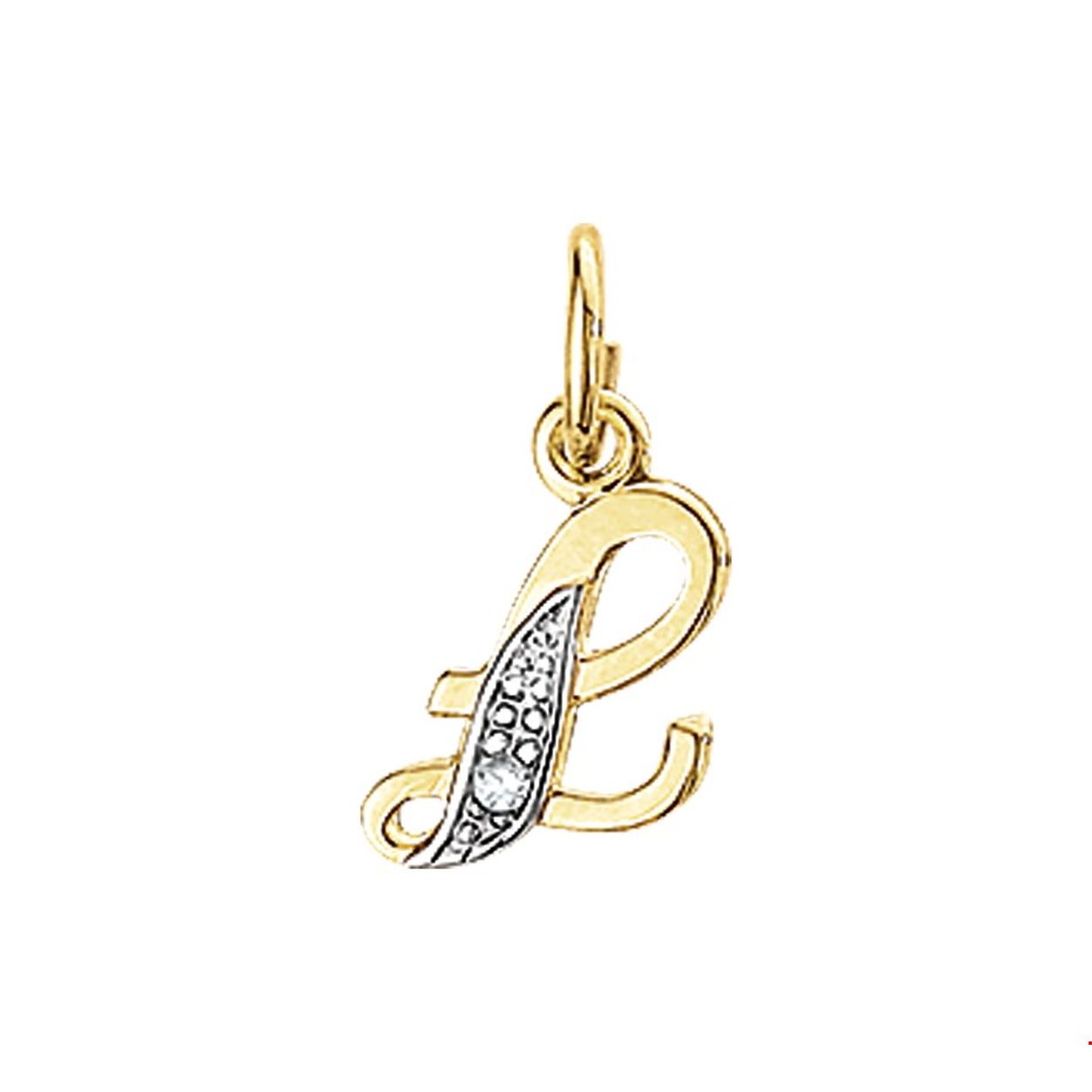 Creeer een heel persoonlijk collier met deze diamant letter hanger. Kies de initialen van een dierbare je geliefde of misschien wel gewoon die van jezelf! 
Geelgouden hanger met de letter L en een afmeting van 11x7.5mm.
Heeft u interesse in een andere letter, neem dan contact met ons op voor de levertijd.