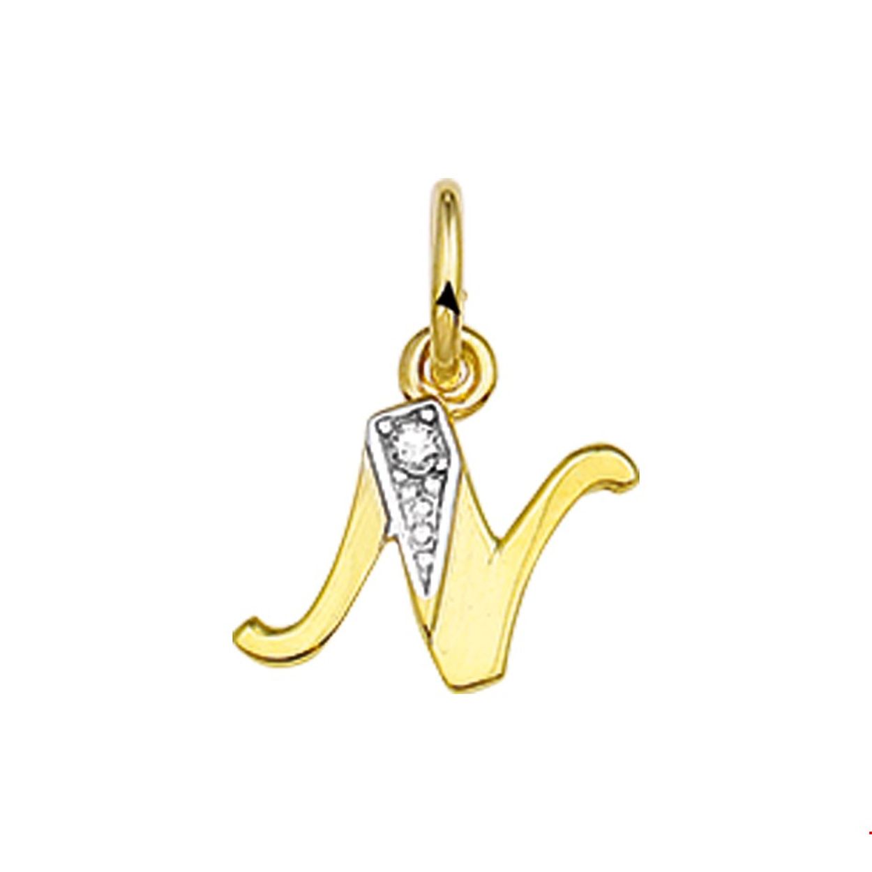 Beschrijving: Creeer een heel persoonlijk collier met deze diamant letter hanger. Kies de initialen van een dierbare je geliefde of misschien wel gewoon die van jezelf! Details: Geelgouden hanger met de letter N en een afmeting van 10x9.5mm.
Uniekenummer serie: 35753
Verpakt per: 1
Doelgroep: dames
Zetting: solitaire