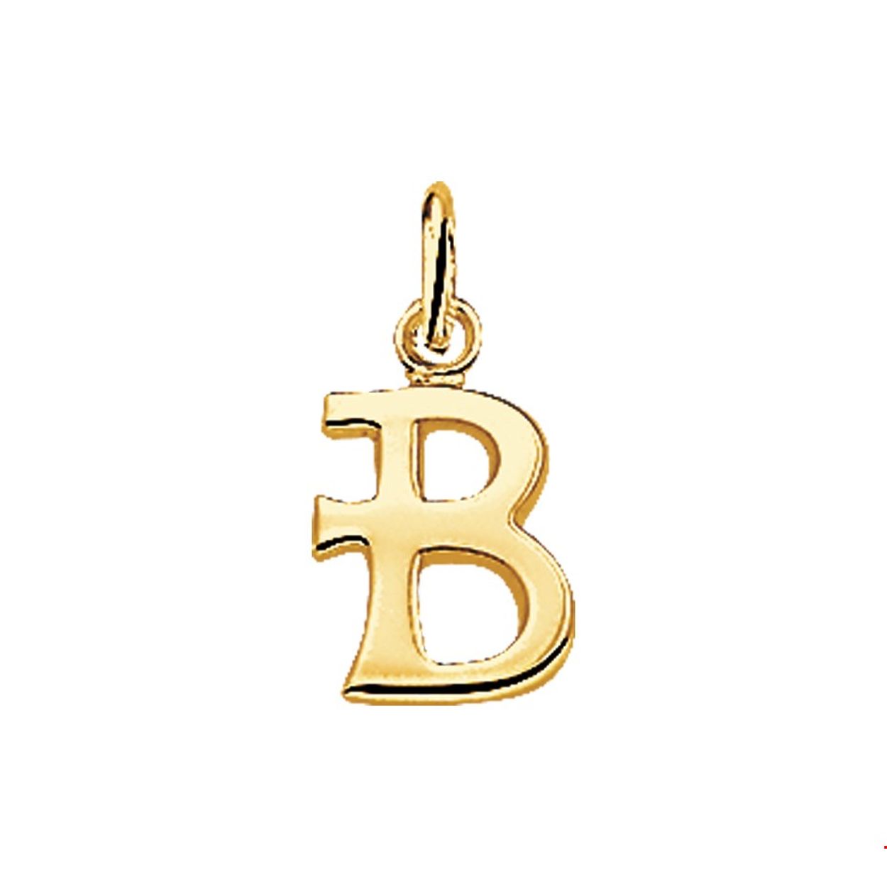 Beschrijving: Creeer een heel persoonlijk collier met deze letter hanger. Kies de initialen van een dierbare je geliefde of misschien wel gewoon die van jezelf! Details: Geelgouden hanger met de letter B en een afmeting van 12.5x8mm. 
Uniekenummer serie: 35752
Verpakt per: 1
Doelgroep: unisex