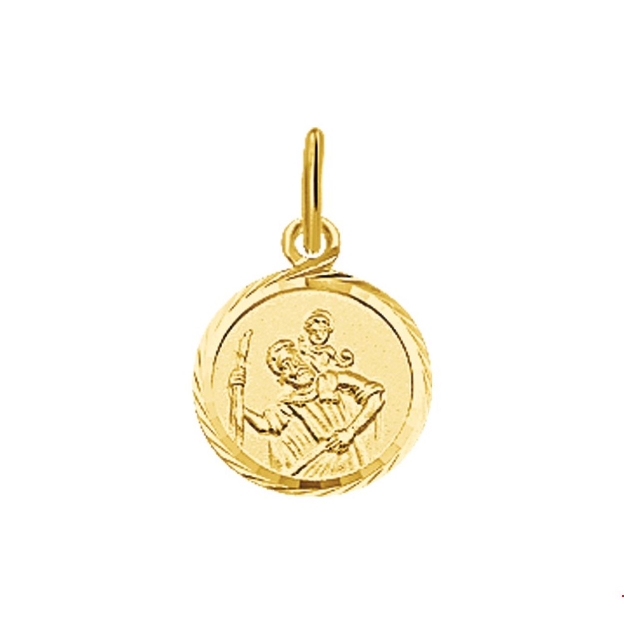 Beschrijving: Geelgouden bedel met een scapulier.
Doelgroep: unisex
Breedte: 10 mm