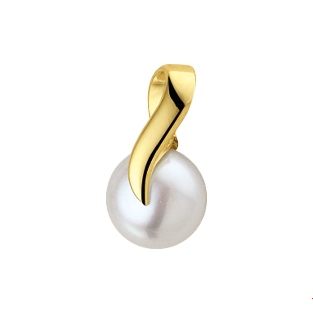 Steenkleur: Wit
Parelsoort: Zoetwaterparel
Parelmaat: 8,5mm
Breedte: 8,5mm
Hoogte: 16mm
14 karaat geelgoud