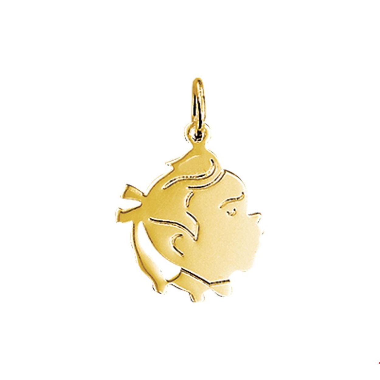 Beschrijving: Geelgouden hanger met een kinderhoofdje. 
Verpakt per: 1
Doelgroep: unisex
Breedte: 11 mm
Hoogte: 15.5 mm