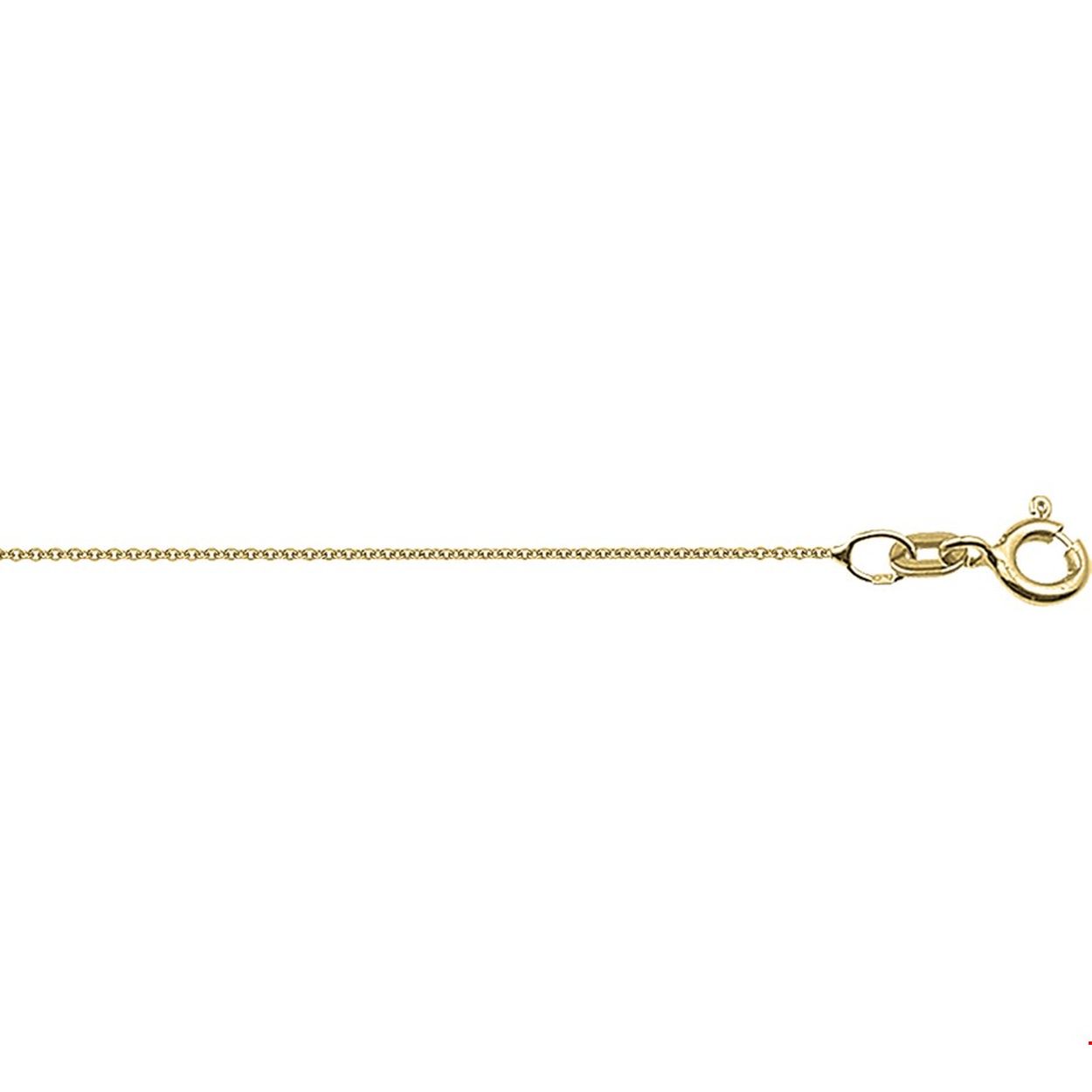 Beschrijving: Geelgouden collier met anker schakel. 
Uniekenummer serie: 31823
Verpakt per: 1
Doelgroep: unisex
Breedte: 0.8 mm
Langste lengte: 42 mm