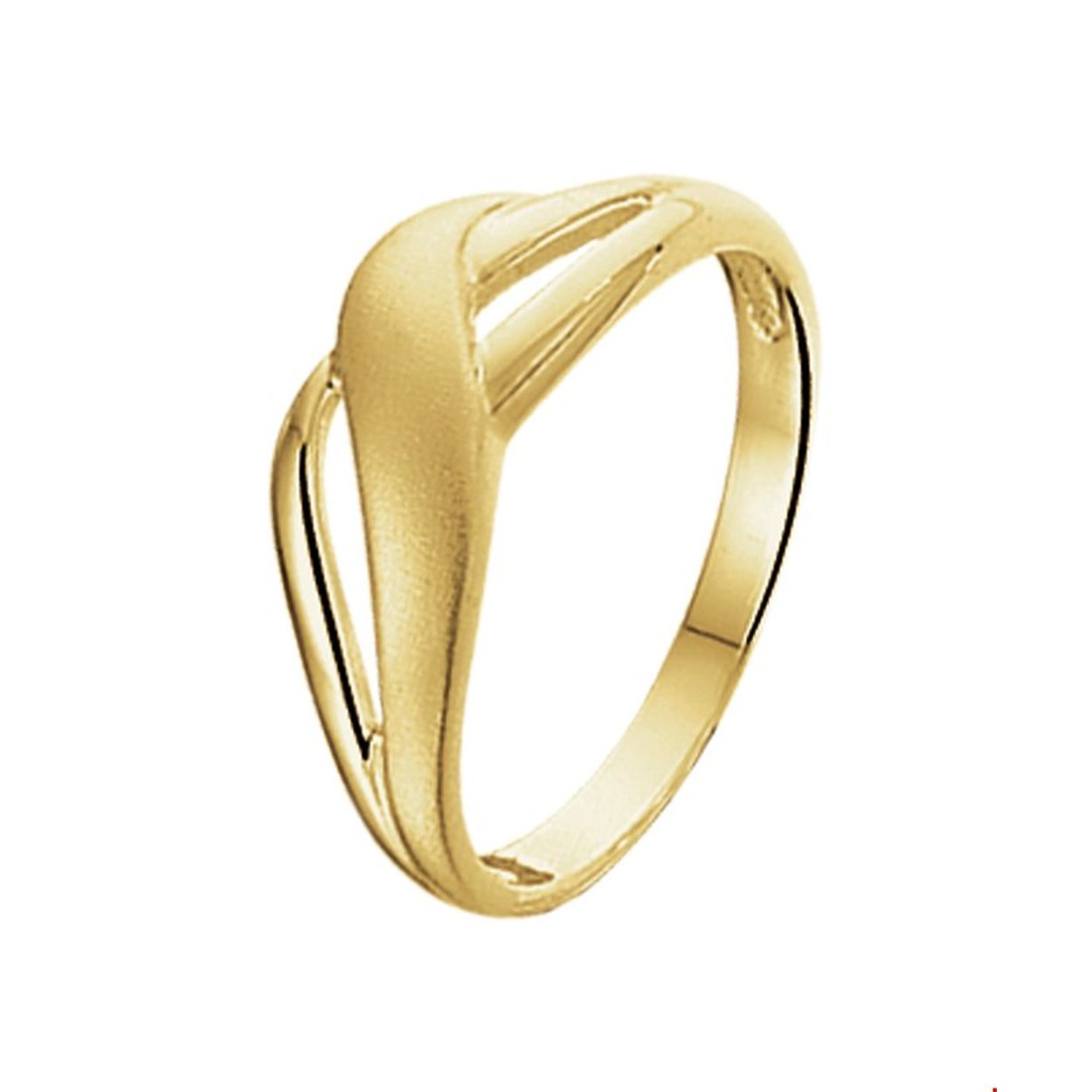 Beschrijving: Geelgouden ring met een poli/matte afwerking.
Uniekenummer serie: 30215
Verpakt per: 1
Doelgroep: dames
Ringmaat: 17.75 mm (56)