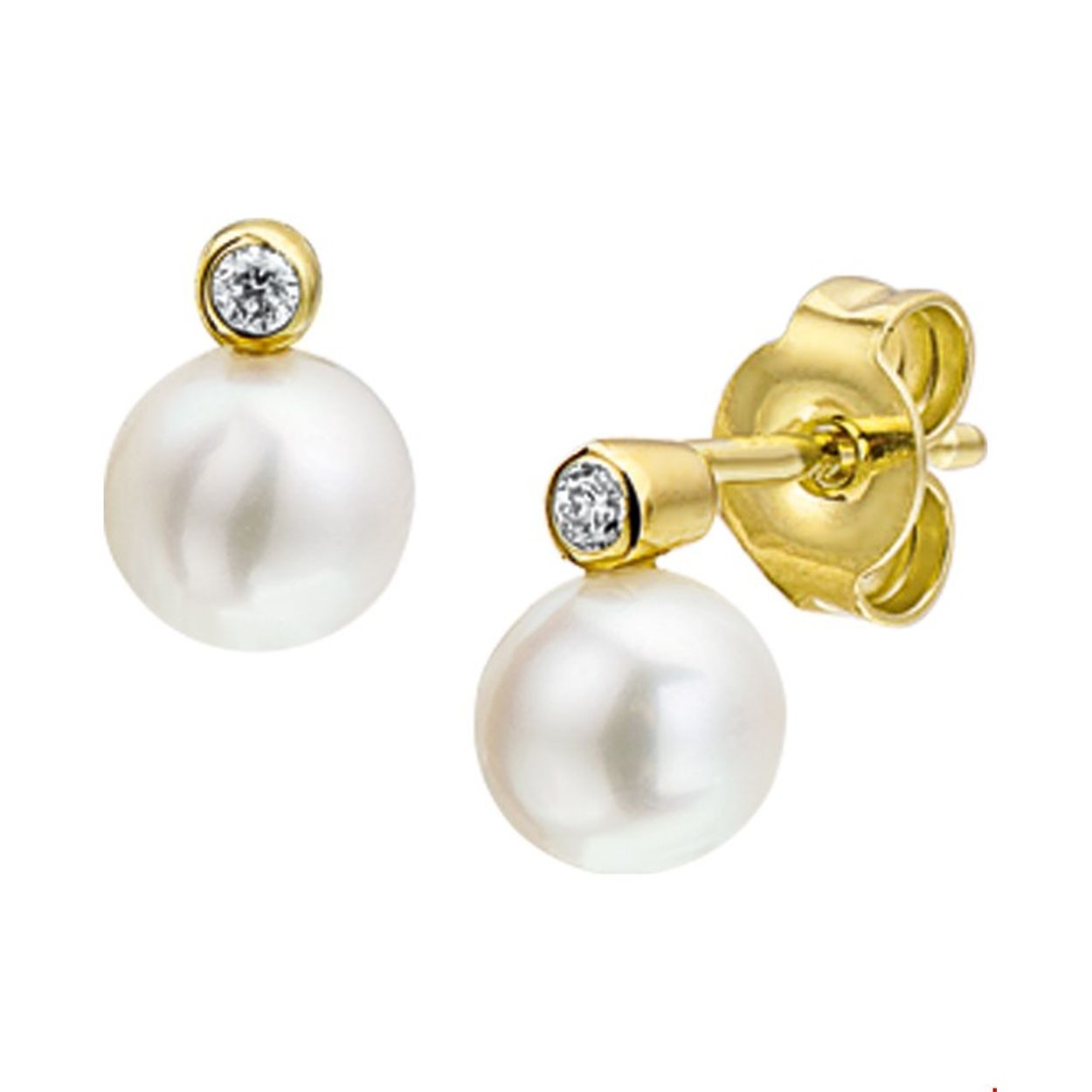 Beschrijving: Geelgouden oorknoppen met een zoetwaterparel en diamant.
Verpakt per: 1
Doelgroep: dames
Breedte: 6 mm
Hoogte: 8 mm