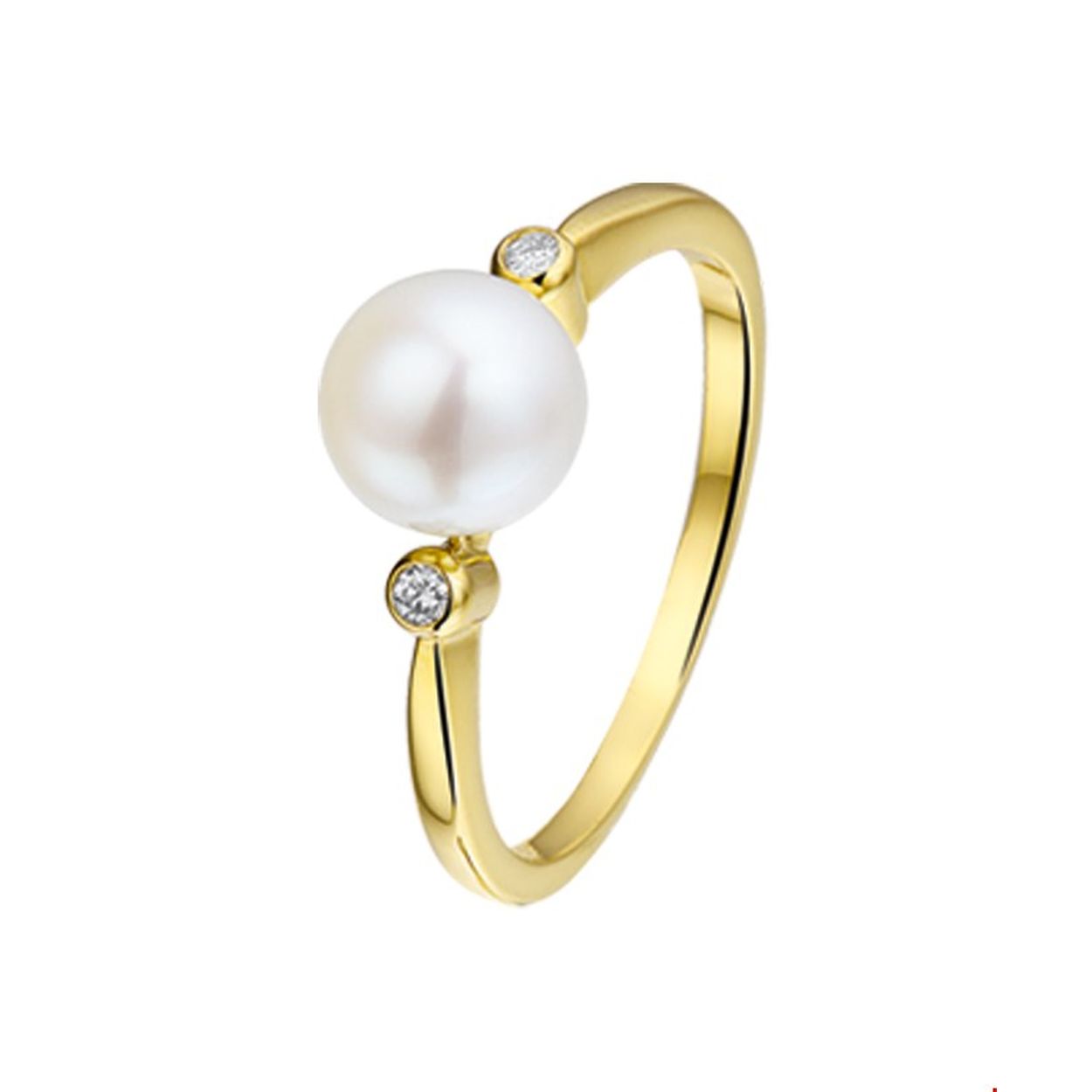 Beschrijving: Geelgouden ring met een zoetwaterparel en diamant.
Uniekenummer serie: 29974
Verpakt per: 1
Doelgroep: dames
Ringmaat: 17.50 mm (55)
Breedte: 1.7 mm