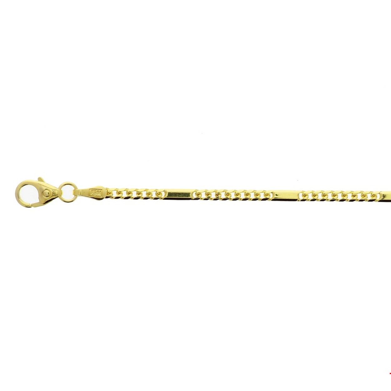 
Breedte: 2 mm
Langste lengte: 19 cm