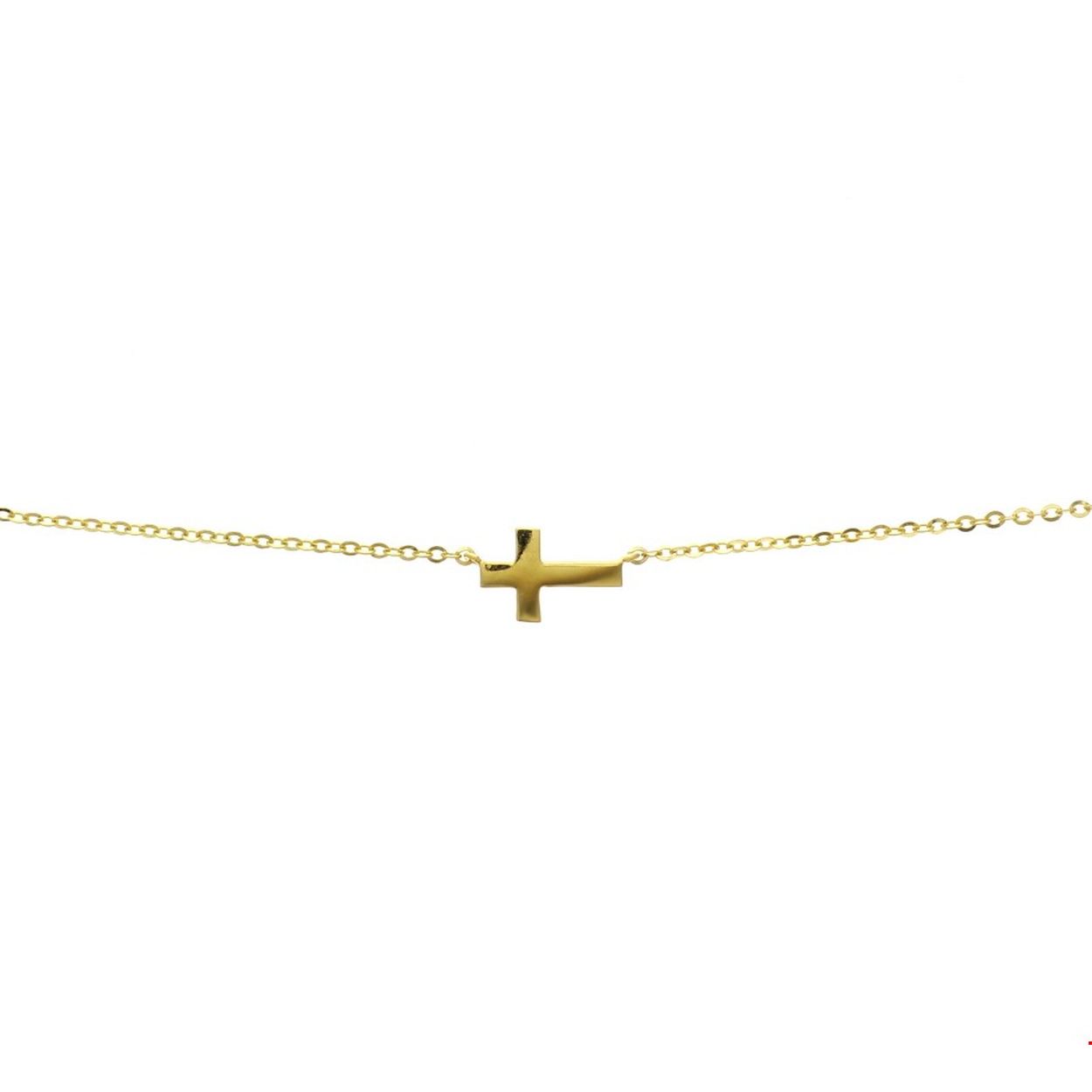 Beschrijving: Geelgouden 1.1mm anker collier met draaglengtes van 41cm 43cm en 45cm uitgevoerd met kruis van 6x9mm en stevige veerring sluiting.
Verpakt per: 1
Doelgroep: dames
Breedte: 9 mm
Kortste lengte: 41 mm
Langste lengte: 45 mm
Hoogte: 6 mm