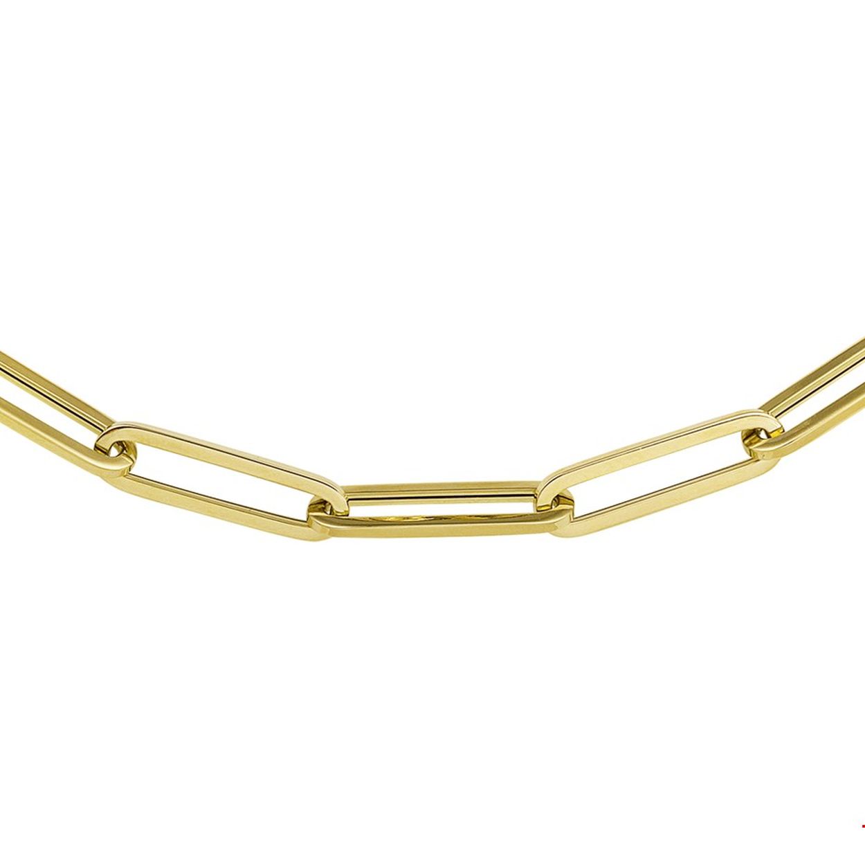 Beschrijving: Geelgouden collier met anker schakel.
Verpakt per: 1
Doelgroep: dames
Breedte: 6 mm
Langste lengte: 45 mm