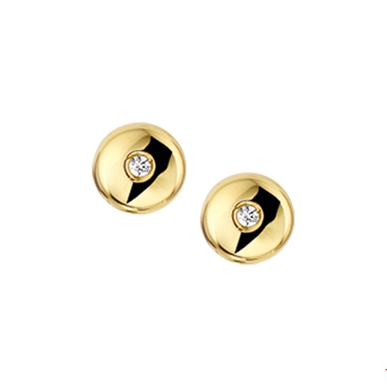 Beschrijving: Geelgouden oorknoppen met zirkonia.
Verpakt per: 1
Doelgroep: dames
Zetting: solitaire