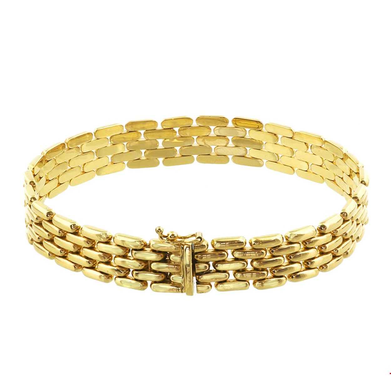 GEELGOUDEN ARMBAND ROLEX 10.5MM 19CM