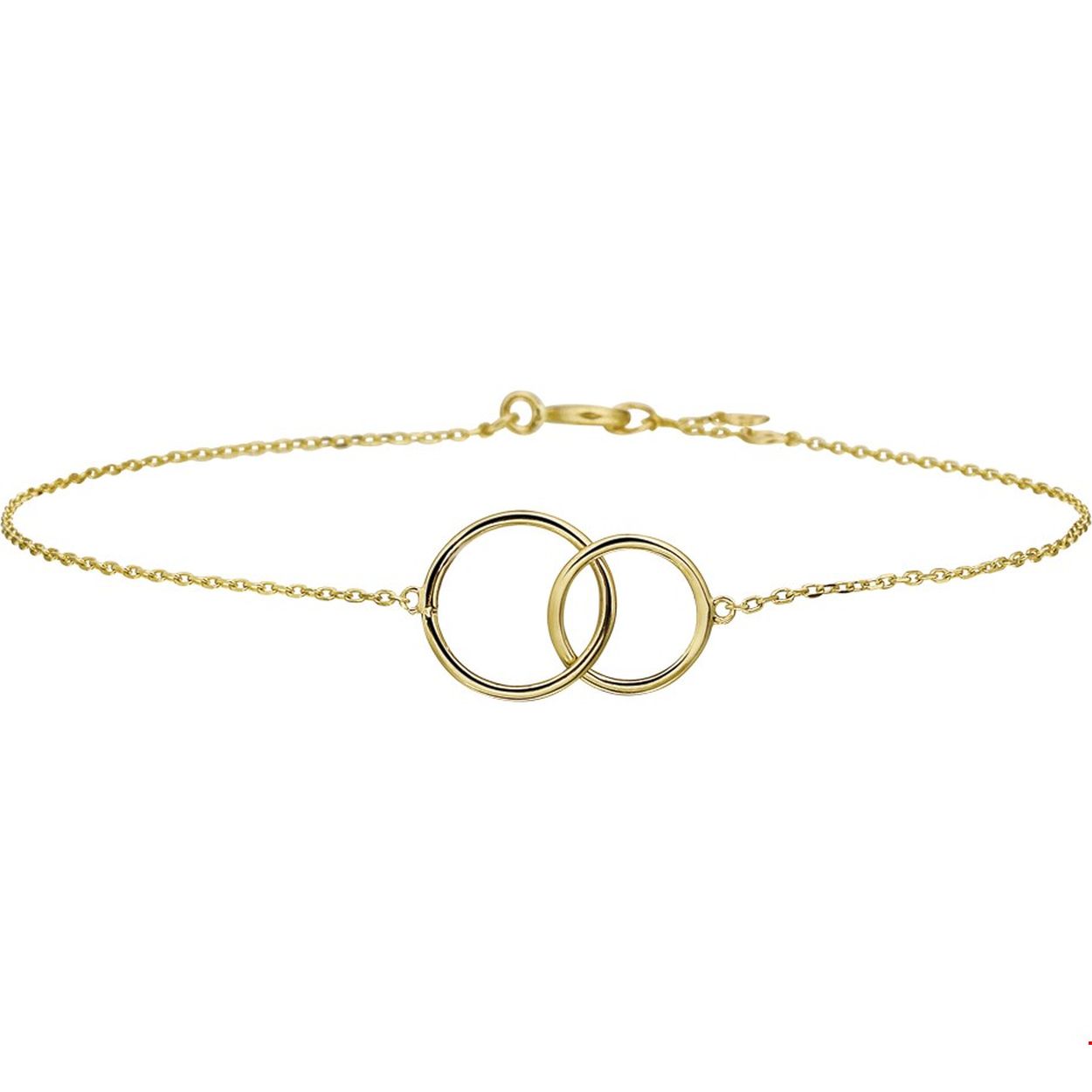 Deze geelgouden armband met rondjes heeft draaglengtes van 16.5 17.5 en 18.5cm.
Doelgroep: dames
Breedte: 0.8 mm
Kortste lengte: 16.5 cm
Langste lengte: 18.5 cm