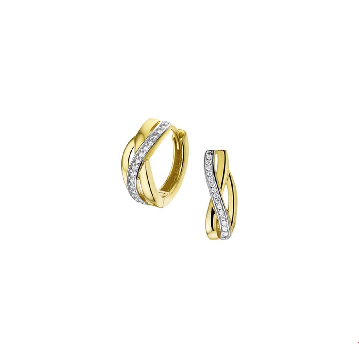 Beschrijving: Chique geel met witgoud gestifte klapcreolen van 15x6mm uitgevoerd met een luxe rijzetting van briljant geslepen zirkonia. Tip: Combineer deze klapcreolen met bijpassende sieraden en creeer zo een schitterende set!.
Verpakt per: 1
Doelgroep: dames
Breedte: 6 mm