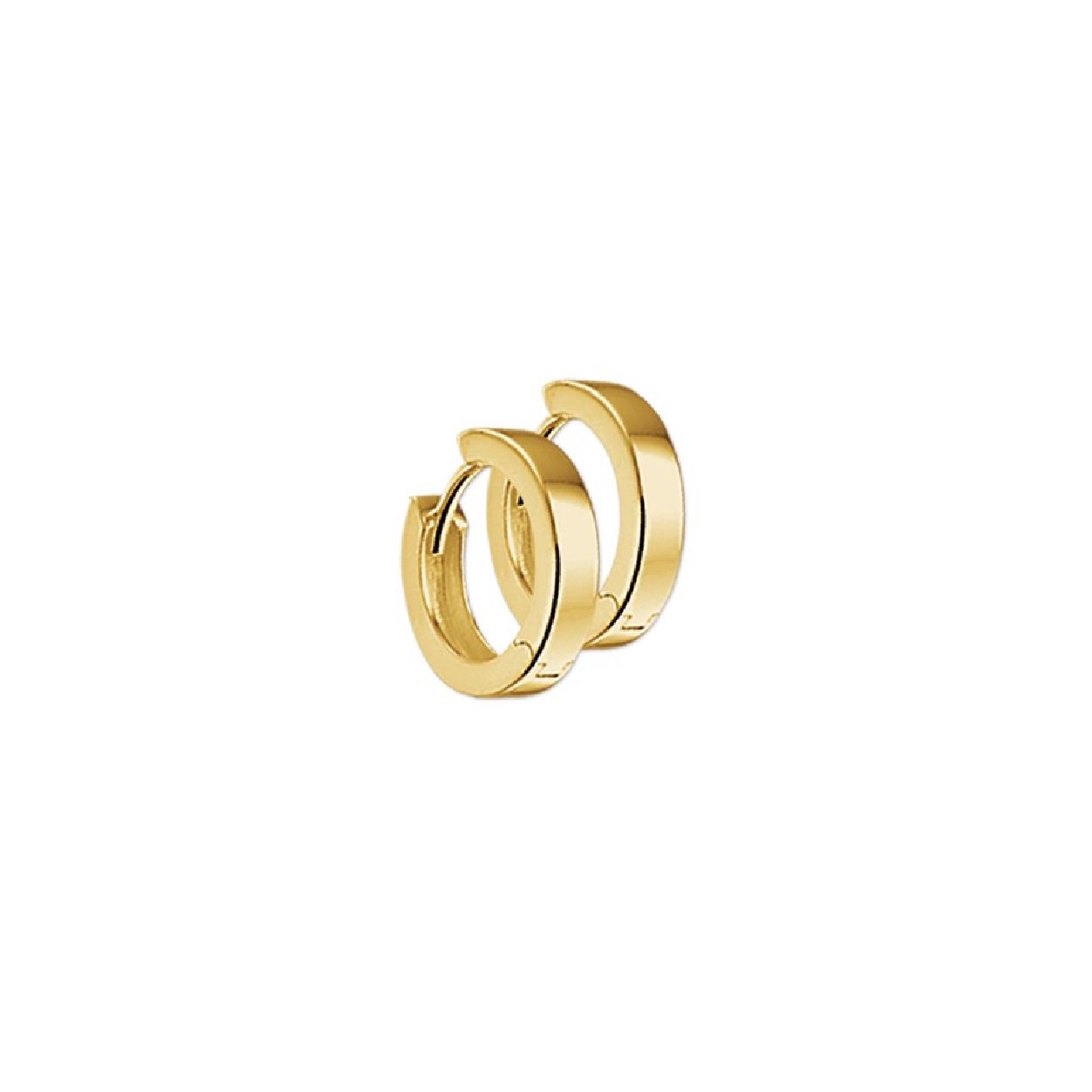 13x2,5mm 14krt Geelgoud klapoorringen vlak
Deze oorringen zijn gemaakt van geelgoud en ze zijn goudkleurig. Het is een sieraad voor dames.