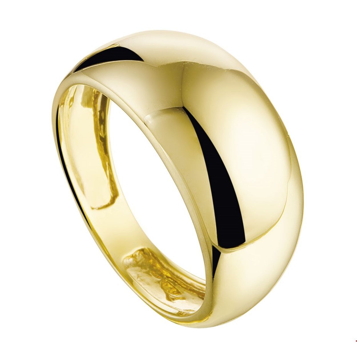 Beschrijving: Geelgouden ring met een poli afwerking. 
Uniekenummer serie: 36402
Verpakt per: 1
Doelgroep: dames
Ringmaat: 17.75 mm (56)
Breedte: 9.5 mm