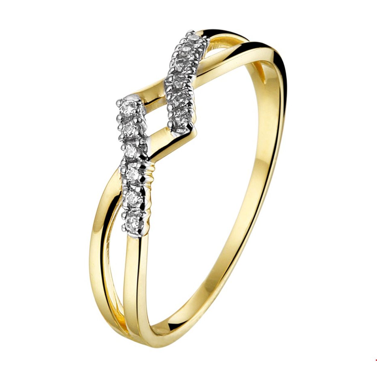 Beschrijving: Bicolor geel en witgoud gestifte 5mm brede ring uitgevoerd met een luxe rijzetting van briljant geslepen zirkonia.
Uniekenummer serie: 36837
Verpakt per: 1
Doelgroep: dames
Ringmaat: 17.25 mm (54)
Breedte: 5 mm