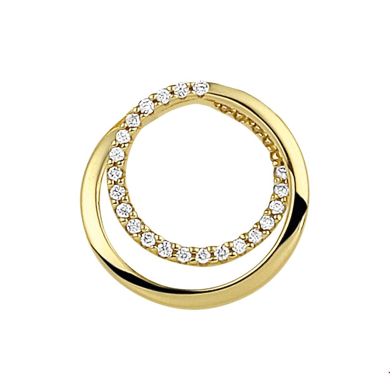 Beschrijving: Geelgouden hanger met diamant en een poli afwerking.
Verpakt per: 1
Doelgroep: dames
