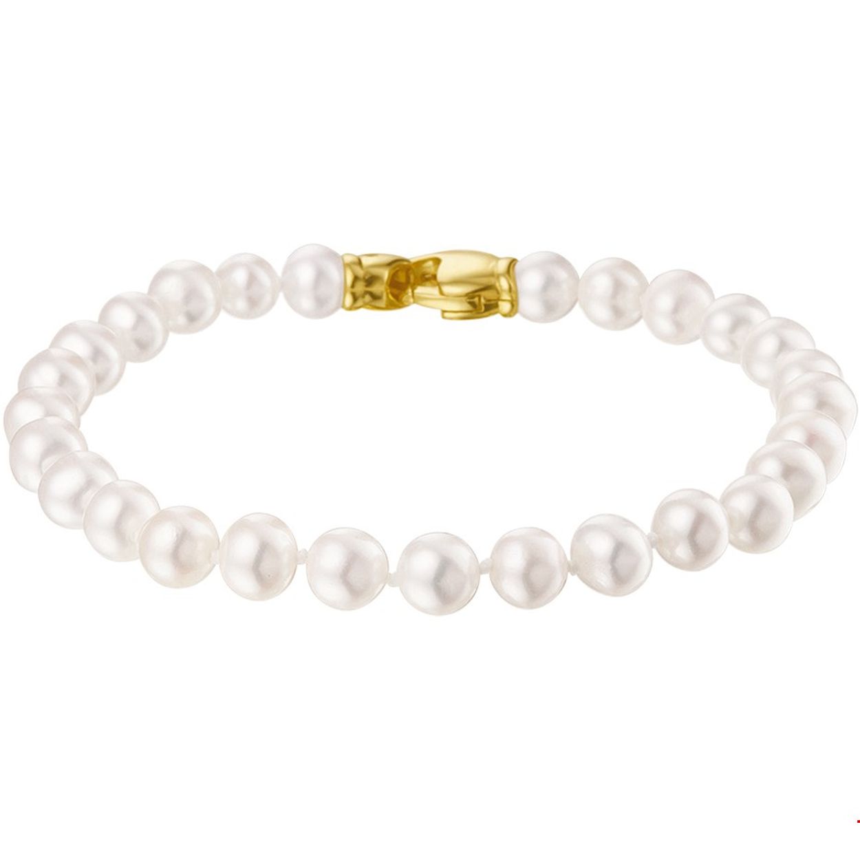 Beschrijving: Geelgouden armband met zoetwaterparels. De lengte bedraagt 19 cm.
Verpakt per: 1
Doelgroep: dames
Breedte: 7 mm
Langste lengte: 19 mm