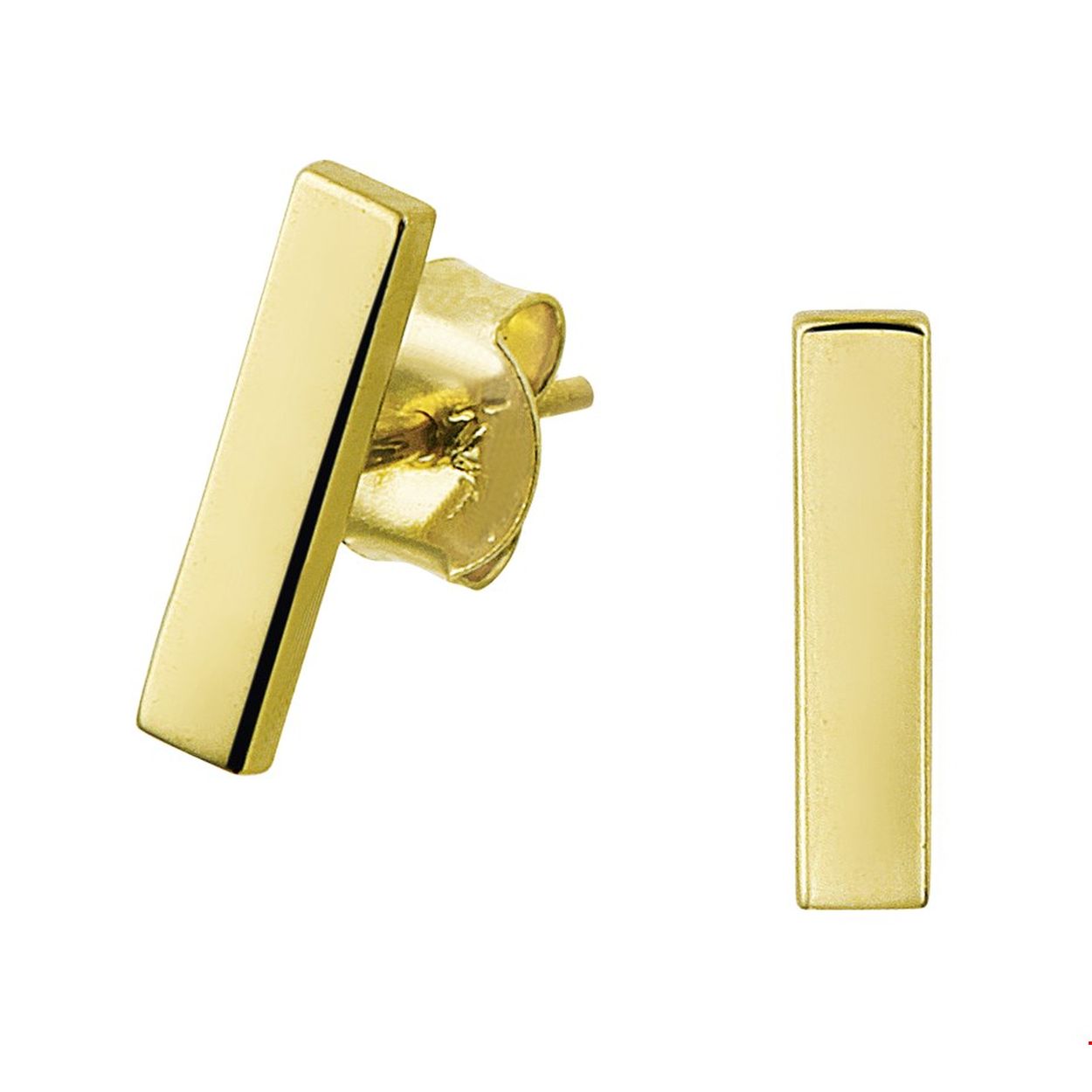 Beschrijving: Trendy geelgouden oorknoppen in de vorm van een balkje. De oorknoppen hebben een afmeting van 8.5 x 2mm. Tip: Combineer de oorknoppen met bijpassende sieraden uit onze collectie en maak zo een trendy set!
Verpakt per: 1
Doelgroep: dames
Breedte: 2 mm
Hoogte: 8.5 mm