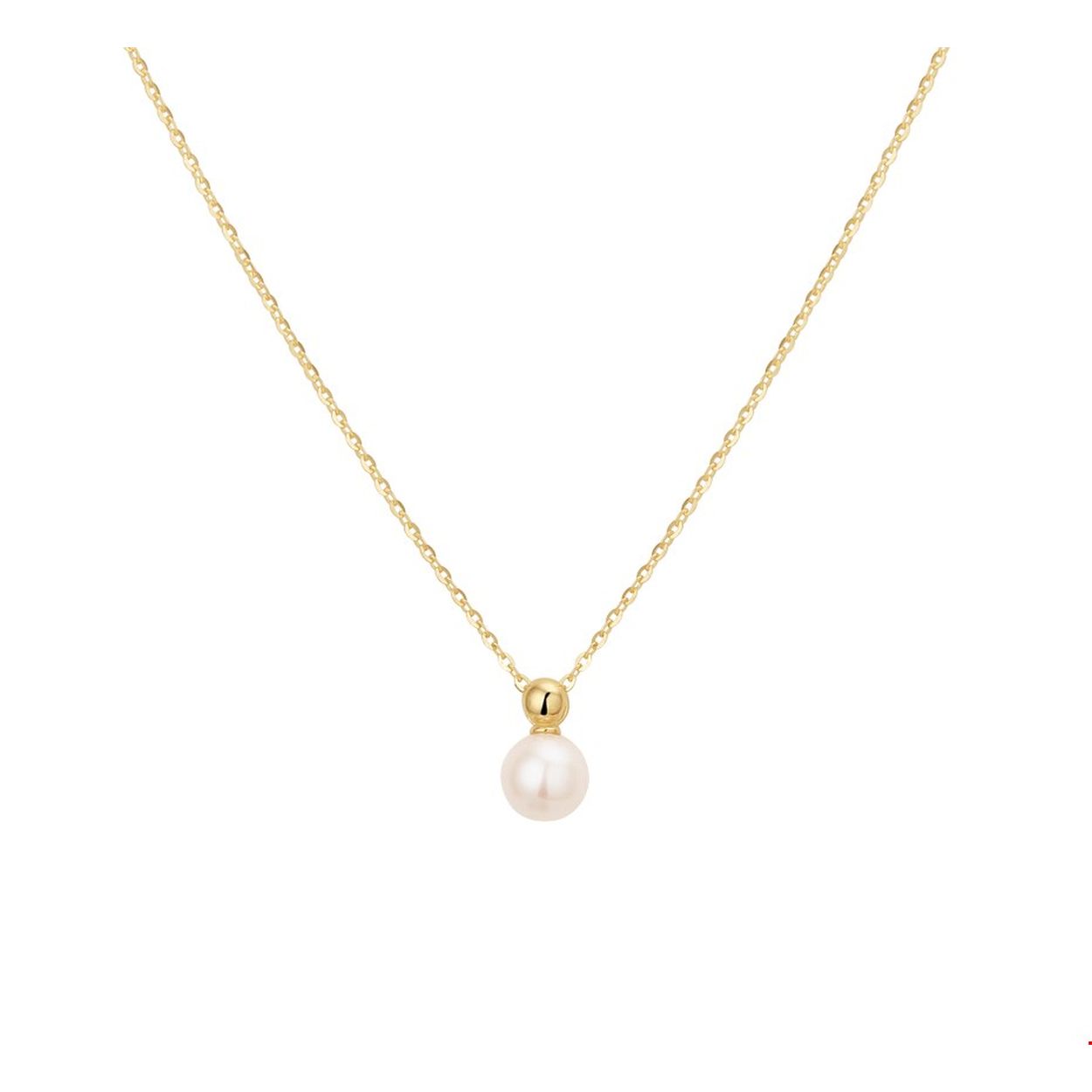 Klassiek geelgouden anker collier met draaglengtes van 41 43 en 45 cm en 1.1mm breed uitgevoerd met een parel hanger van 10x6.5mm. Het collier is een prachtige basis voor een klassieke chique look en uit te breiden met parel sieraden uit onze collectie voor een perfecte klassieke uitstraling. Tip: Leuk om kado te doen!