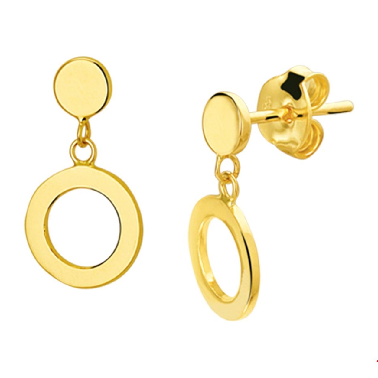 Beschrijving: Trendy geelgouden oorhangers met een totale lengte van 1.5cm uitgevoerd met opgengewerkte rondjes van 8mm. Ben je helemaal van het hier en nu? Dan mogen deze oorhangers niet missen in jou sieraden stash!
Verpakt per: 1
Doelgroep: dames
Hoogte: 15 mm