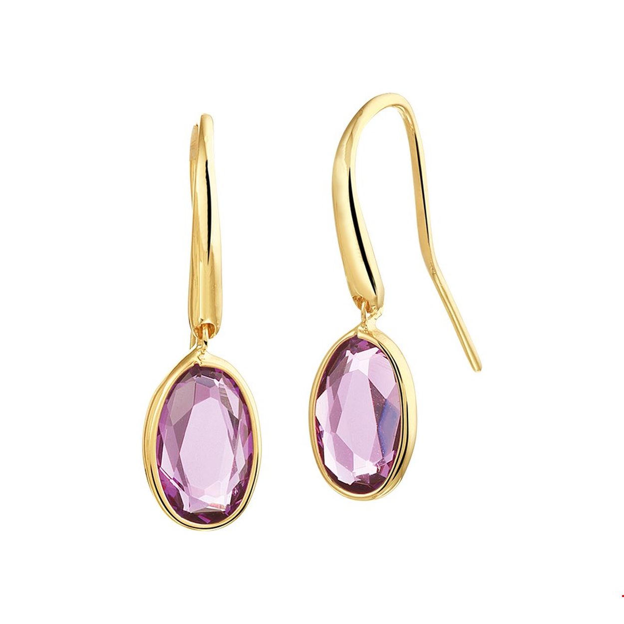 Beschrijving: Stijlvolle geelgouden oorhangers met een totale lengte van 2.7cm uitgevoerd met een amethyst in een zetkast van 14.5x7.5mm. De amethyst steen met zijn uniek geslepen vorm maken dit sieraad to een ware eye catcher. Tip: Combineer deze oorsieraden met bijpassende sieraden uit onze collectie of vanuit je eigen stash!. Zo creeer je elke keer weer een nieuwe fabulous look!.
Verpakt per: 1
Doelgroep: dames
Breedte: 7.5 mm
Hoogte: 27 mm