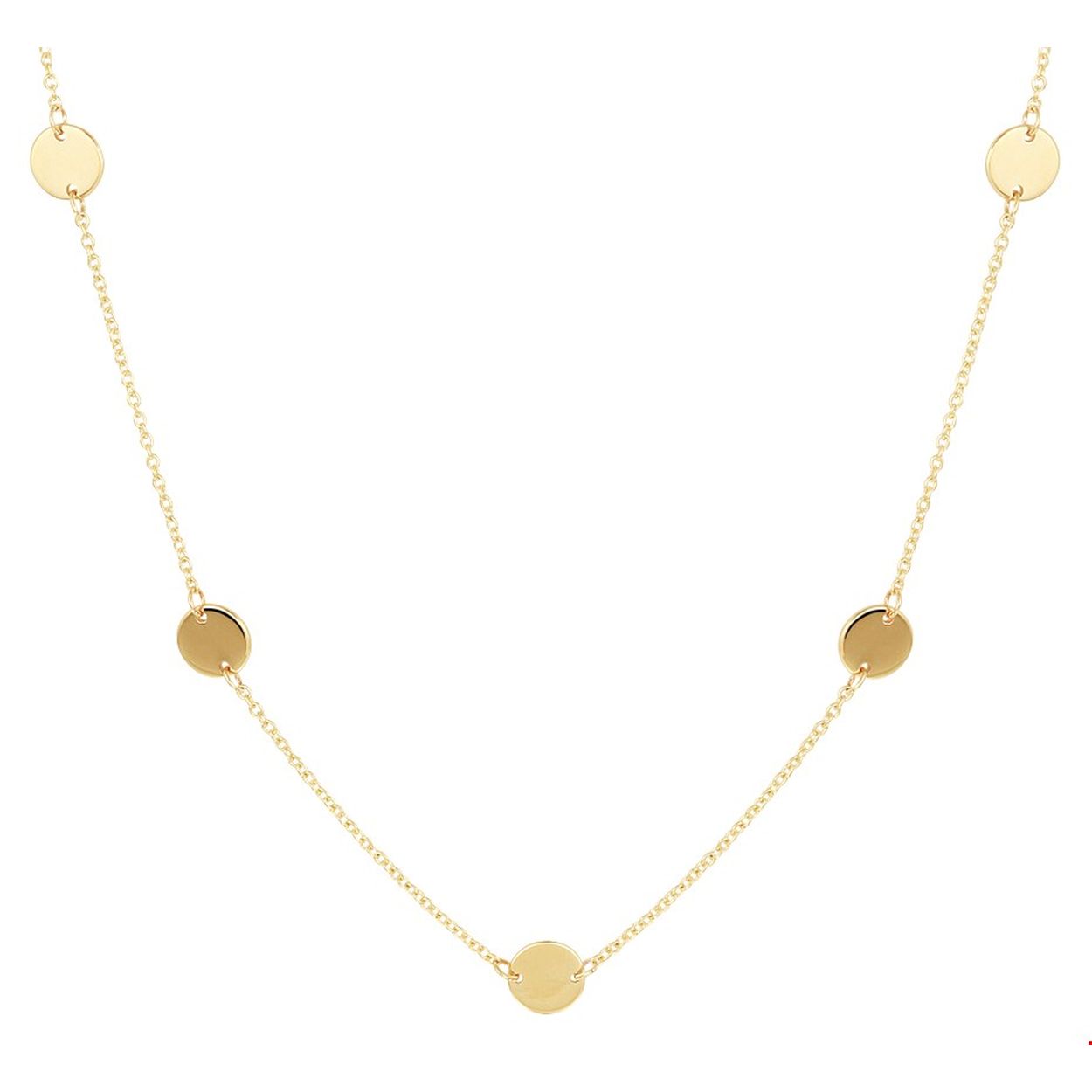 Beschrijving: Stijlvol geelgouden 0.9mm anker collier met draaglengtes van 41 43 en 45 cm. Uitgevoerd met 7 rondjes van 5mm en een stevige karabijn sluiting. Het collier is te combineren met bijpassende sieraden uit onze collectie.
Verpakt per: 1
Doelgroep: dames
Kortste lengte: 41 mm
Langste lengte: 45 mm