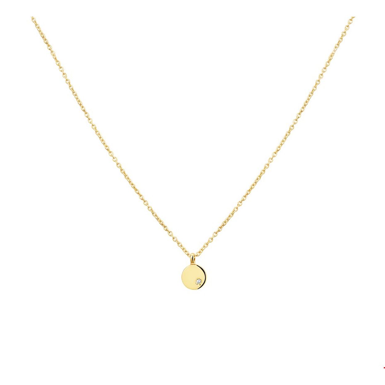 Beschrijving: Trendy geelgouden 0.9mm anker collier met draaglengtes van 41 43 en 45cm. Het collier is uitgevoerd met een ronde hanger 5.5mm luxe briljant geslepen diamant 0.005ct. en een stevige karabijn sluiting. Het fijne collier en de subtiele hanger met diamant geven elke oufit een trendy en elegante look.
Verpakt per: 1
Doelgroep: dames
Breedte: 5 mm
Kortste lengte: 41 mm
Langste lengte: 45 mm
Hoogte: 7 mm
Zetting: solitaire (filetzetting)