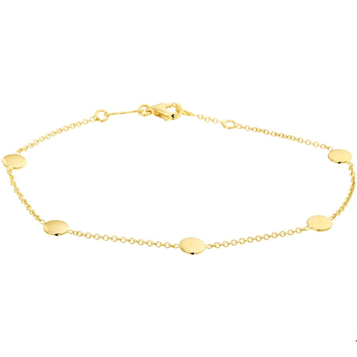 14KRT gouden Armband 19cm