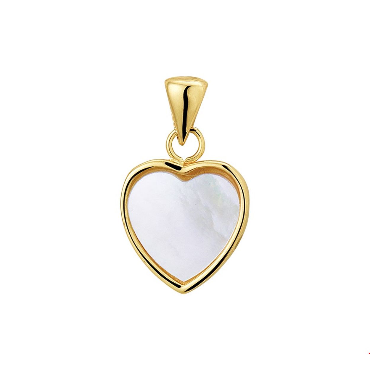 Beschrijving: Geelgouden hanger in de vorm van een hart met afmetingen van 9.5x9mm en een hoogte van 15mm. De hanger is uitgevoerd met parelmoer en een stevig hangoog. Combineer deze hanger met een collier uit onze collectie en de hanger kan direct om! Tip: Leuk om kado te geven aan een geliefde of dierbare gegarandeerd dat ze het hart kan waarderen.
Verpakt per: 1
Doelgroep: dames
Breedte: 9 mm
Hoogte: 15 mm
