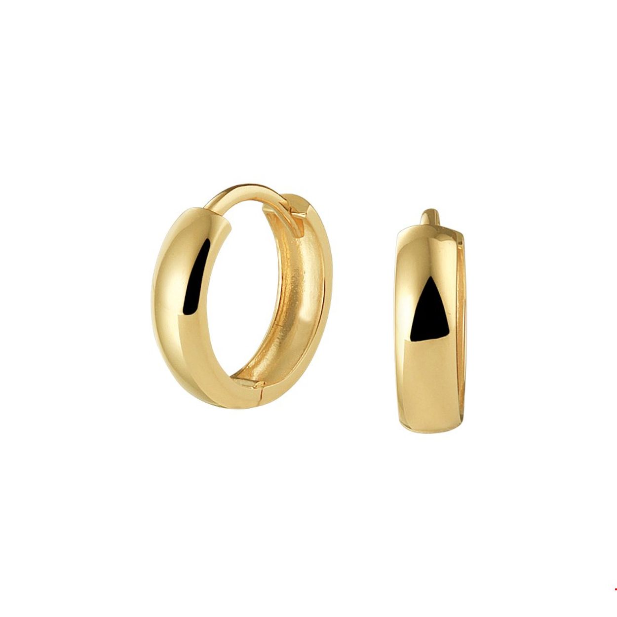 Geelgouden klapcreolen met een afmeting van 12x3.2mm uitgevoerd met een stevige scharnier sluiting. Door het simplistische design zijn deze klapcreolen perfect te combineren met andere sieraden uit onze collectie of vanuit je eigen sieraden stash.
dames
Breedte: 3.2 mm