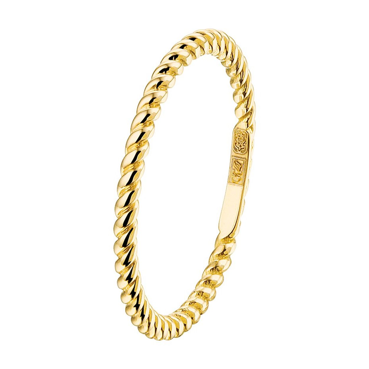 Beschrijving: Geelgouden aanschuifring waarbij de scheen verdraaid lijkt en geeft de ring een een elegante uitstraling. De ring heeft een breedte van 1.5mm en heeft een poli afwerking. Tip: Door het simplistische model is deze ring goed te combineren met andere sieraden uit onze collectie of uit je eigen sieraden stash!
Uniekenummer serie: 41583
Verpakt per: 1
Doelgroep: dames
Ringmaat: 16.50 mm (52)
Breedte: 1.5 mm