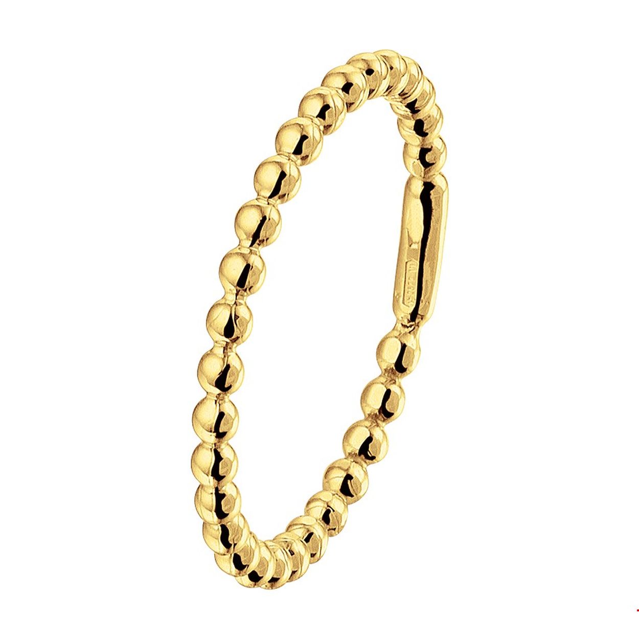 Beschrijving: Stijlvol simplistische geelgouden ring van 2mm breed uitgevoerd met een scheen van bolletjes in een poli afwerking. De ring is ook verkrijgbaar in het witgoud en rosegoud.
Uniekenummer serie: 41589
Verpakt per: 1
Doelgroep: dames
Ringmaat: 16.50 mm (52)
Breedte: 2 mm