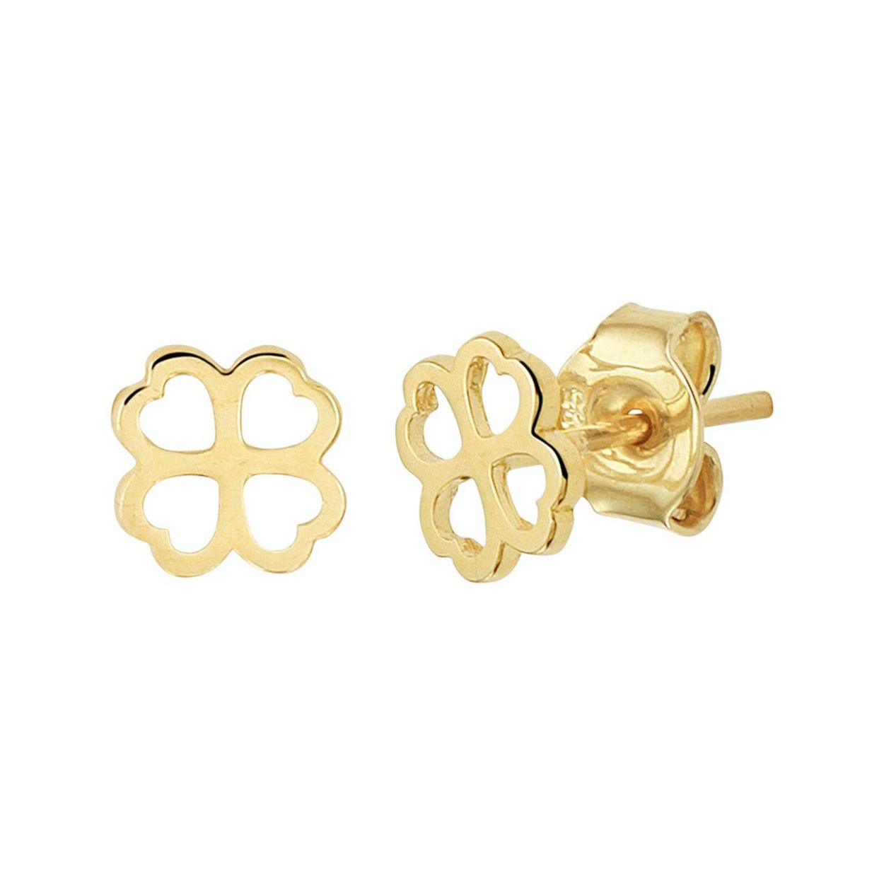 Beschrijving: Geelgouden oorknoppen in de vorm van een klaver. Een klavertje vier is natuurlijk het eeuwenoude symbool voor geluk. Met deze oorknoppen draag je het geluk altijd bij je. Tip: Leuk om kado te geven! Zie je ze al stralen?
Verpakt per: 1
Doelgroep: dames
Breedte: 6.5 mm
Hoogte: 6.5 mm