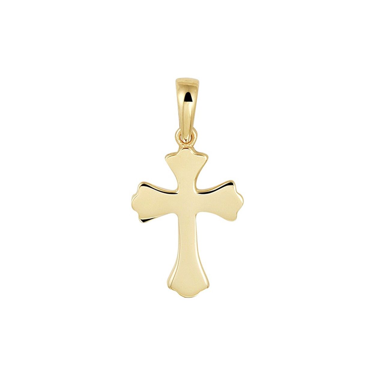 Beschrijving: Geelgouden hanger met een kruis uitgevoerd met een stevig hangoog en een totaal hoogte van 22mm. Het kruis heeft afmetingen van 15x11mm. De hanger is ook goed te combineren met een bijpassend collier uit onze collectie.
Verpakt per: 1
Doelgroep: unisex
Breedte: 11 mm
Hoogte: 15 mm