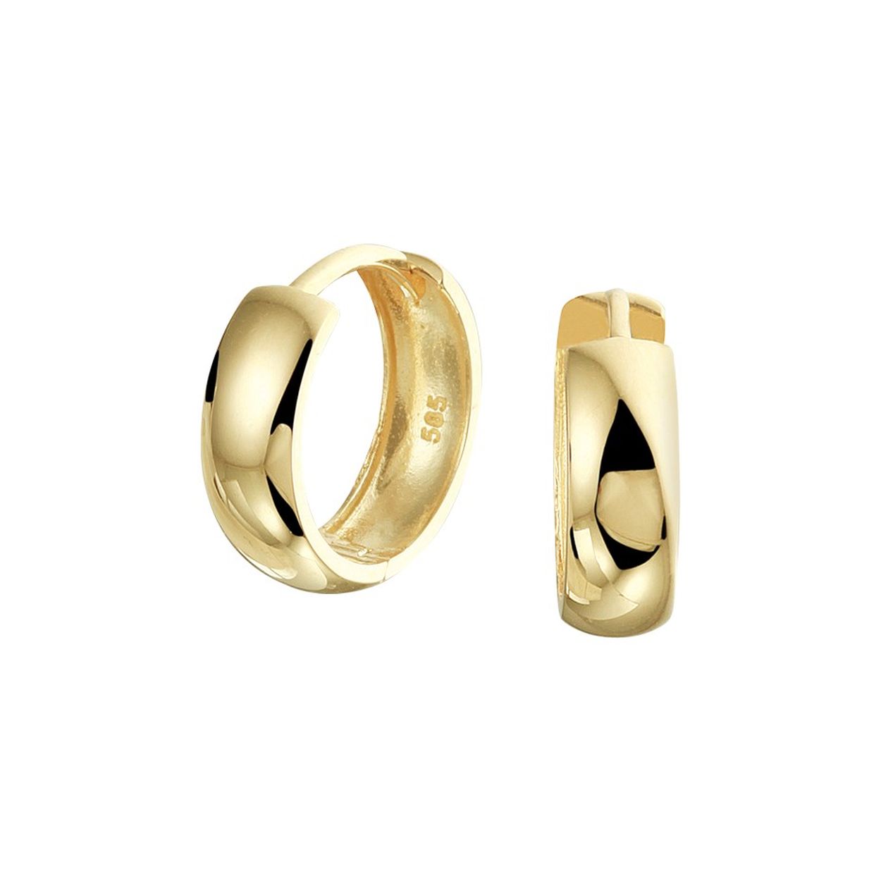 Klassieke geelgouden klapcreolen met een afmeting van 13x4mm uitgevoerd met een stevige scharnier sluiting. Door het simplistische design zijn deze klapcreolen perfect te combineren met andere sieraden uit onze collectie of vanuit je eigen sieraden stash.

Gender: dames
Breedte: 4 mm
