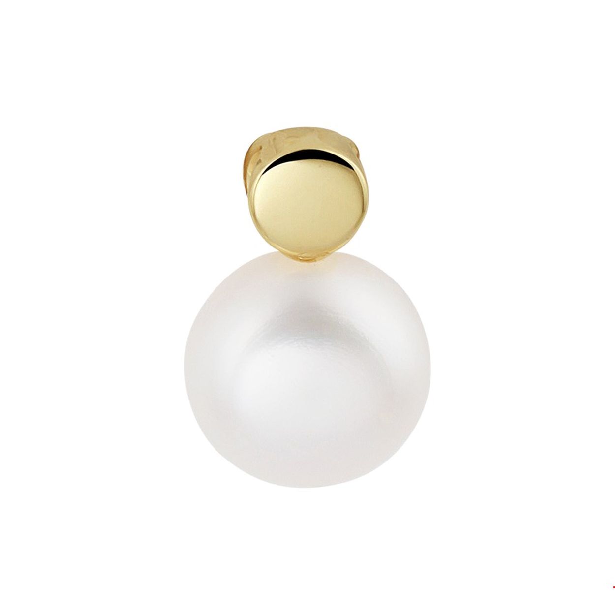 14k Geelgouden hanger uitgevoerd met een zoetwaterparel van 9.5mm. De hanger is goed te combineren met een bijpassend collier uit onze collectie.