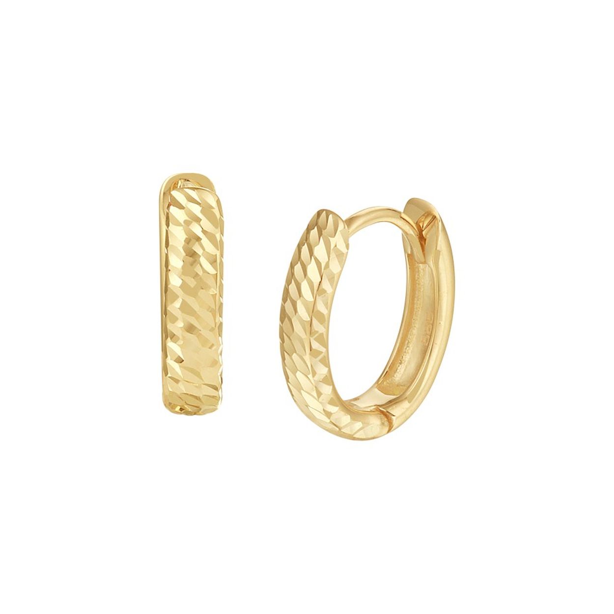Huiscollectie Klapoorringen gediamanteerd 4023039 - 13mm