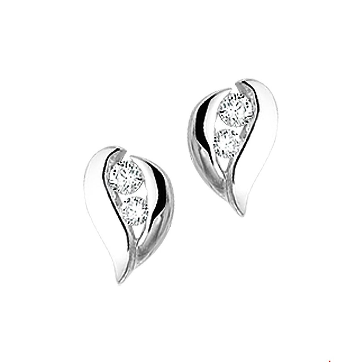Beschrijving: Witgouden oorknoppen met zirkonia. 
Verpakt per: 1
Doelgroep: dames
Breedte: 5.5 mm
Hoogte: 9 mm
Zetting: solitaire (span zetting)