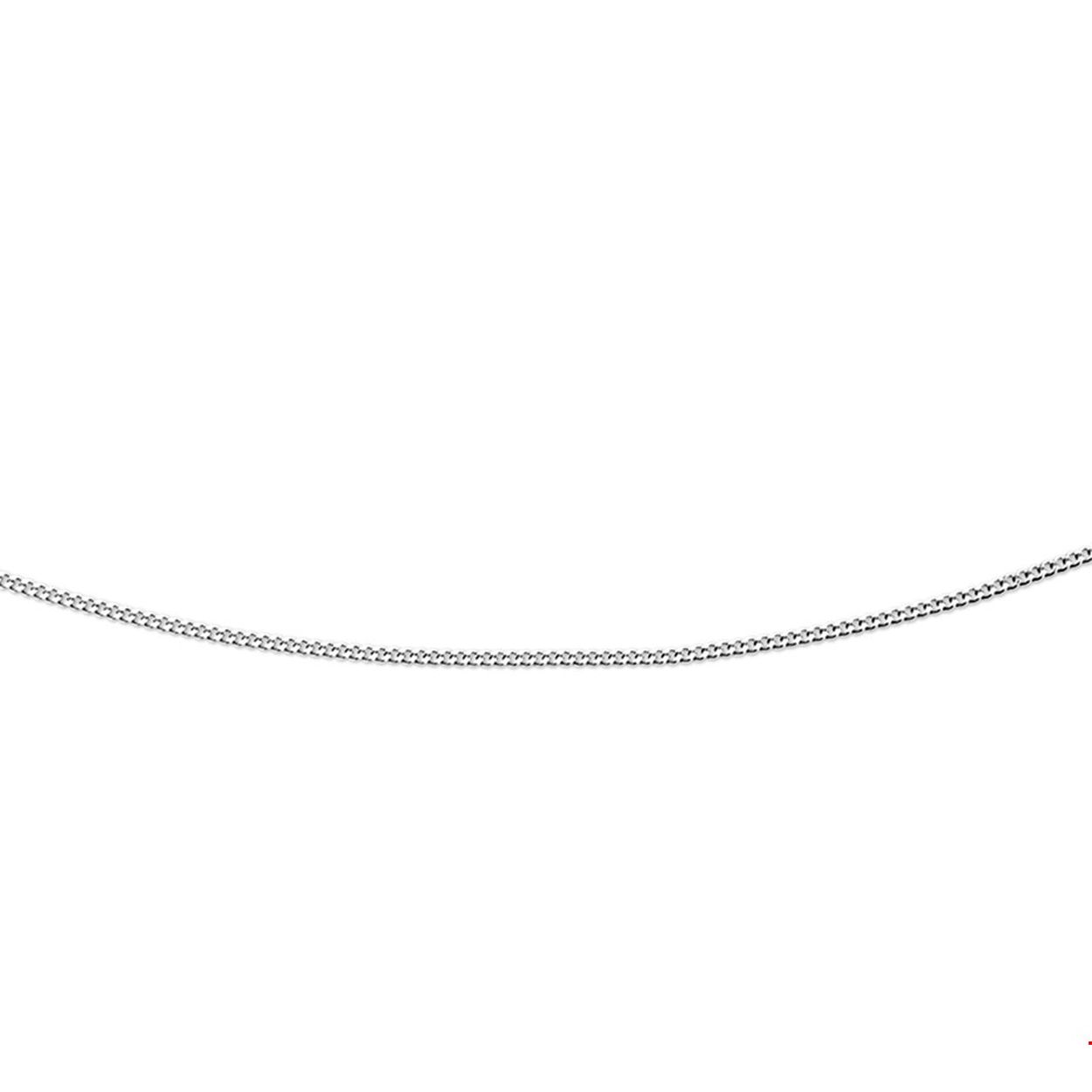 Beschrijving: Witgouden collier met gourmet schakel. 
Uniekenummer serie: 28893
Verpakt per: 1
Doelgroep: unisex
Breedte: 0.8 mm
Langste lengte: 45 mm