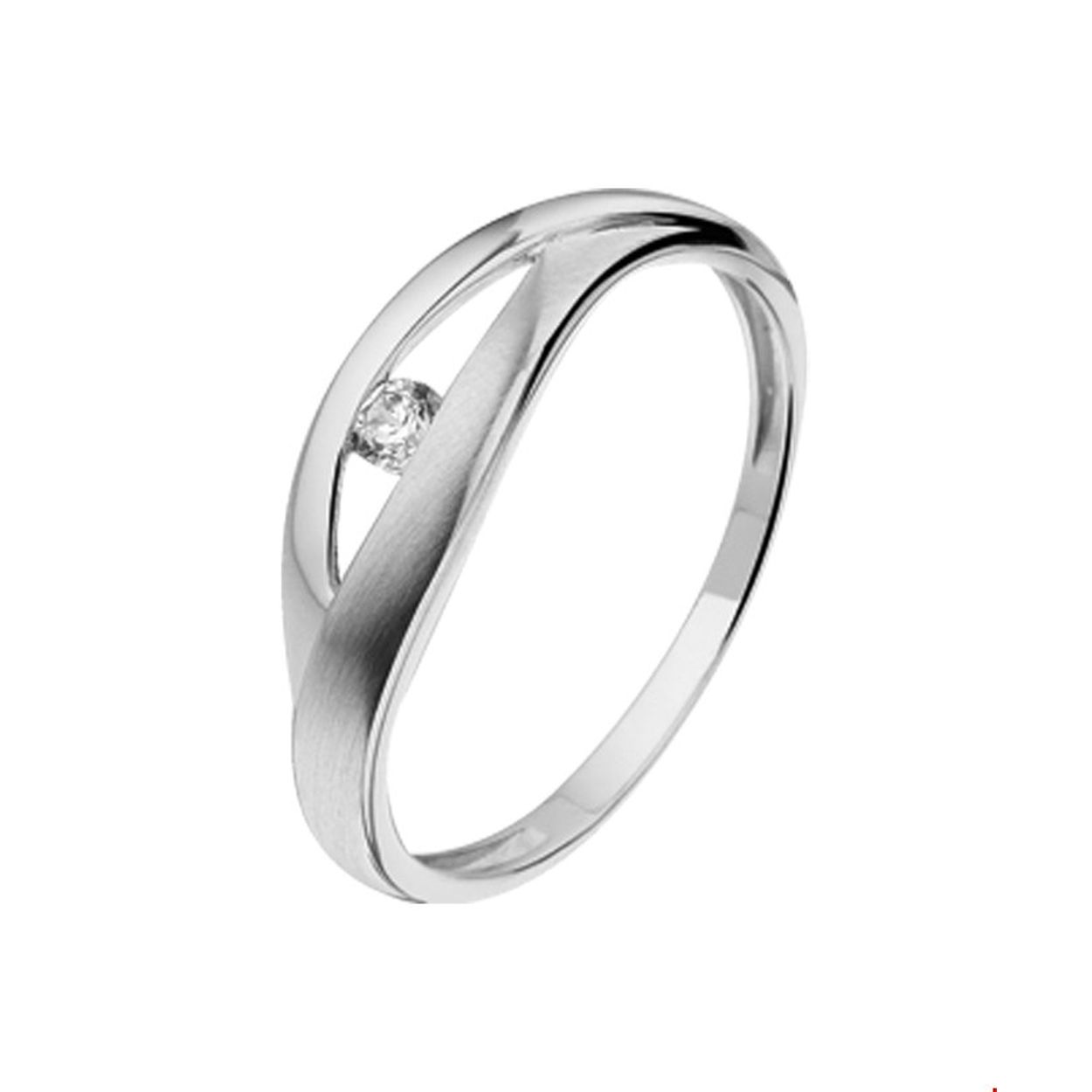 Doelgroep: dames
Ringmaat: 17.00 mm (53)
Breedte: 5.5 mm
Zetting: solitaire (span zetting)