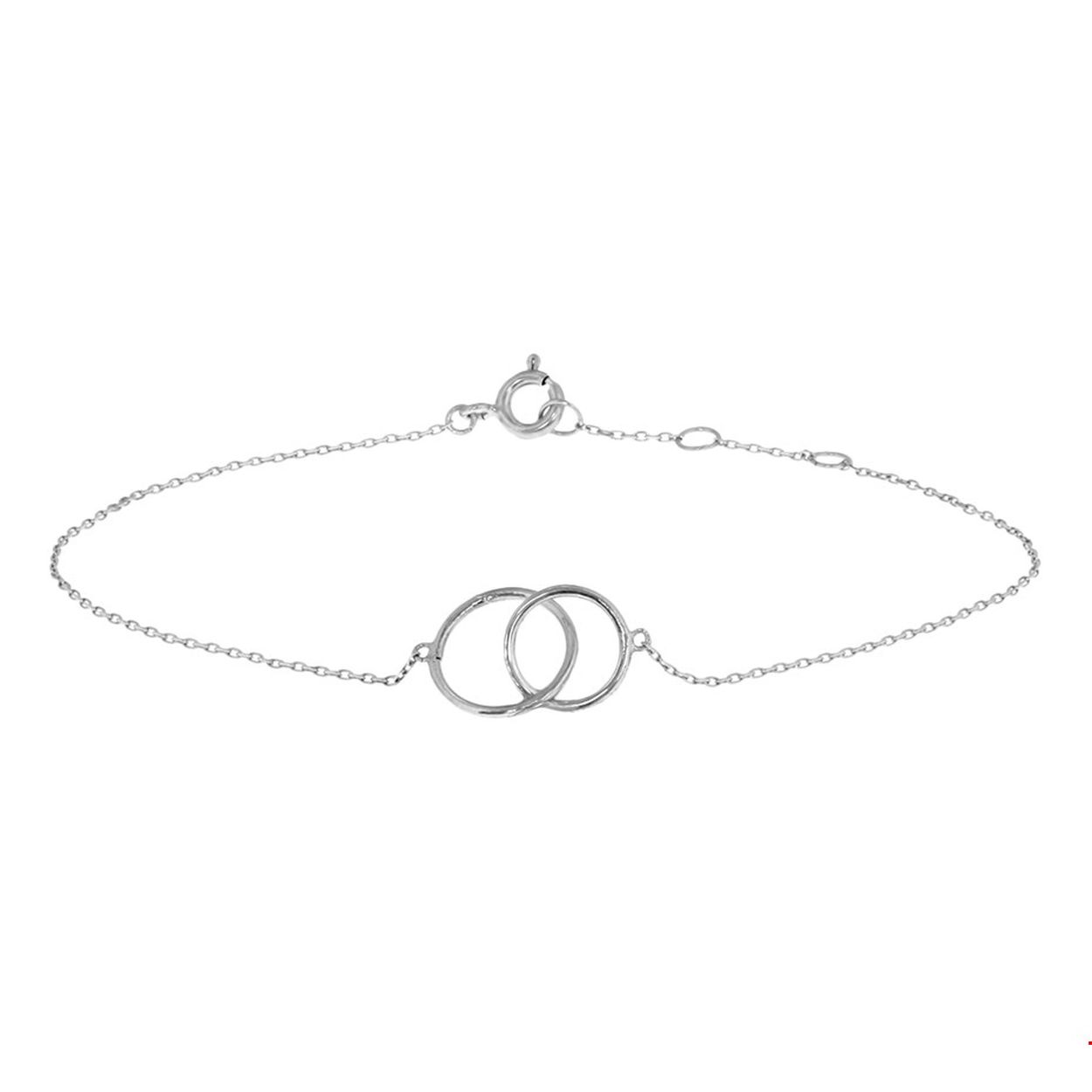 Beschrijving: Witgouden armband met rondjes. De armband is 0.8mm breed en heeft draaglengtes van 16.5 17.5 en 18.5 cm.
Verpakt per: 1
Doelgroep: dames
Breedte: 0.8 mm
Kortste lengte: 16.5 mm
Langste lengte: 18.5 mm