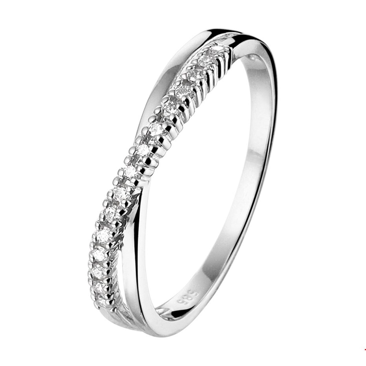 Beschrijving: Witgouden ring met zirkonia.
Uniekenummer serie: 36843
Verpakt per: 1
Doelgroep: dames
Ringmaat: 17.75 mm (56)
Breedte: 3.5 mm
Zetting: entourage (rijzetting)